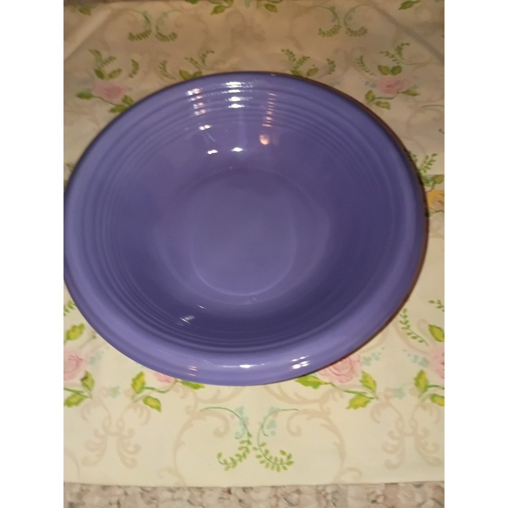 Gibson Housewares Soup Bowl Purple  8 1/4" Ceramic